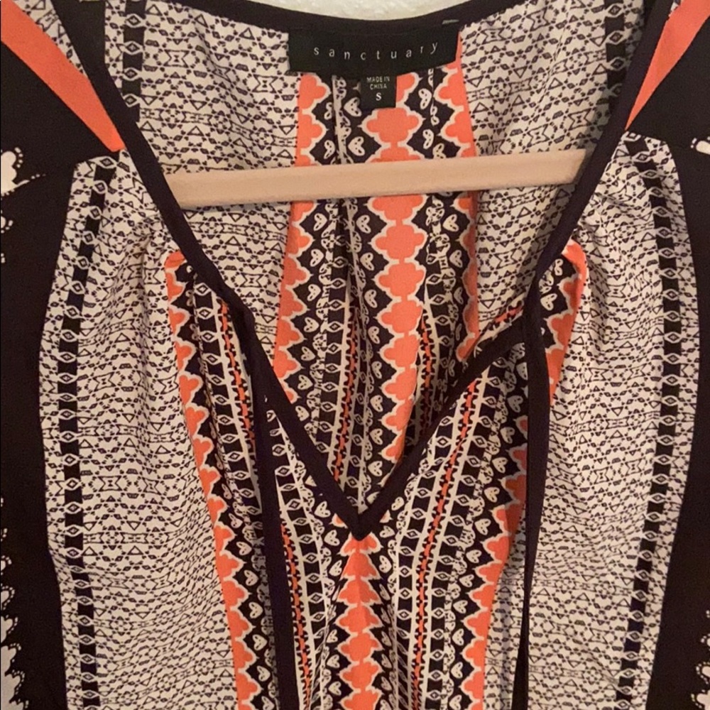 Patterned blouse - Picture 2 of 4